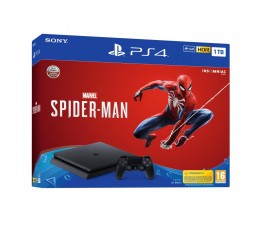 Playstation 4 Slim 1TB + Spider-Man