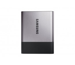 500GB T3 Portable SSD czarny USB-C Czarno-Szary