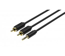 Kabel Jack 3.5mm - 2x Chinch 1,5m
