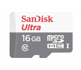 16GB microSDHC Ultra 80MB/s C10 UHS-I 