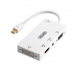 Konwerter mini Displayport - HDMI, DVI, VGA, Audio