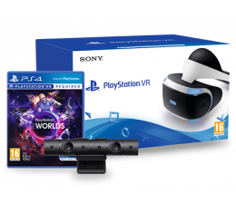 PlayStation VR + Camera + VR Worlds 